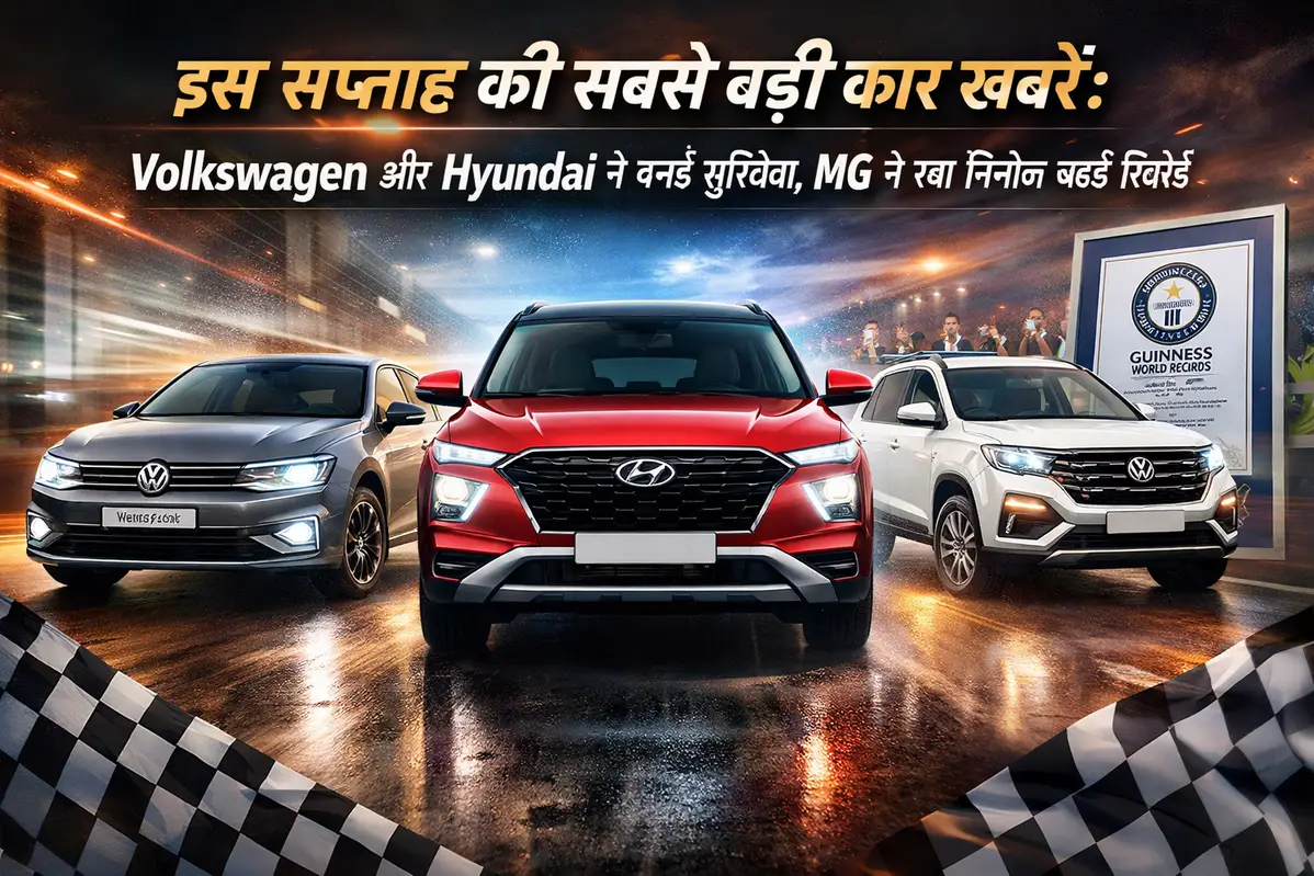 MG ने रचा गिनीज वर्ल्ड रिकॉर्ड