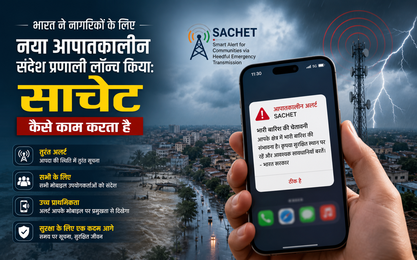 आपातकालीन संदेश